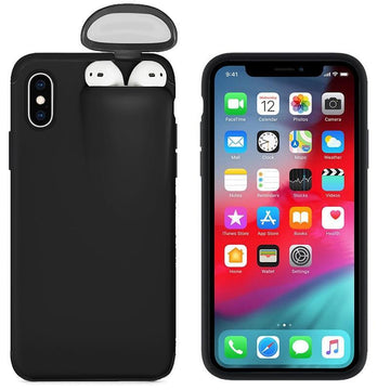 *Brand Name* Phone Case With Airpods Holder