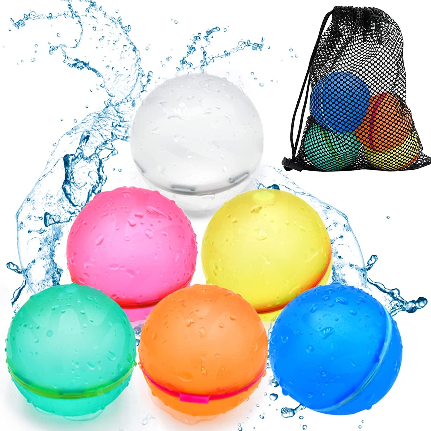 {Brand Name}™ Reusable Water Balloons (12 pcs)