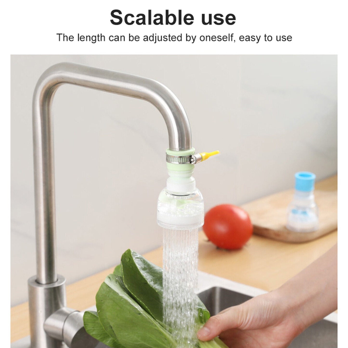 360-Rotation Kitchen Sink Tap Extenders